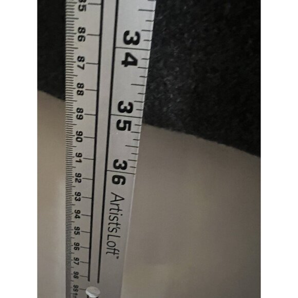 Wool Blend Coat FLEET STREET Women’s PM Jacket Charcoal Gray Button Classic - Picture 5 of 9